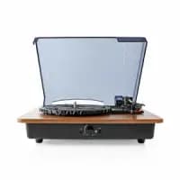wooden bluetooth vinyl turntable