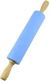 wooden handle silicone rolling pin
