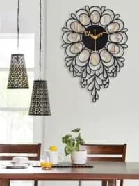 wooden wall clock