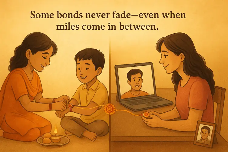 rakshabandhan when you are apart